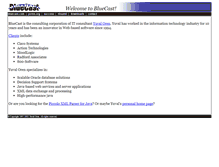 Tablet Screenshot of bluecast.com